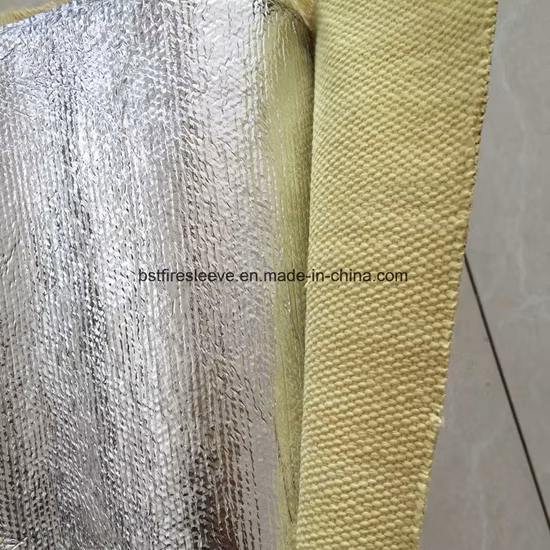 High Temperature Heat Reflective Aluminized Woven Kevlar Fabric