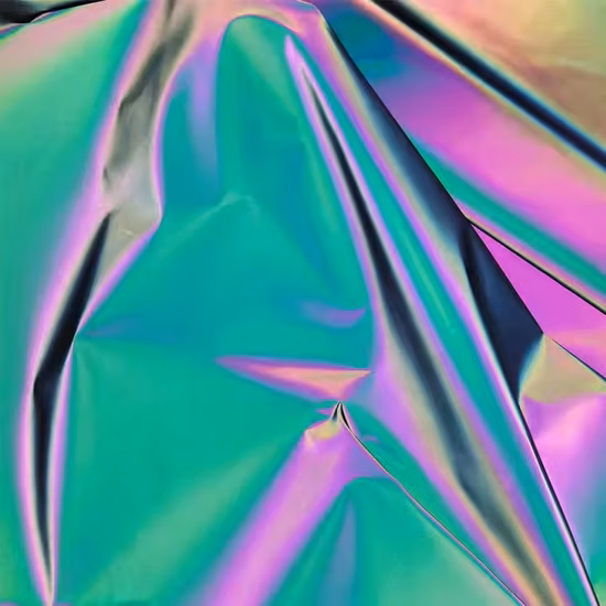 Reflective Textile High Light Durable Reflective Rainbow Fabric