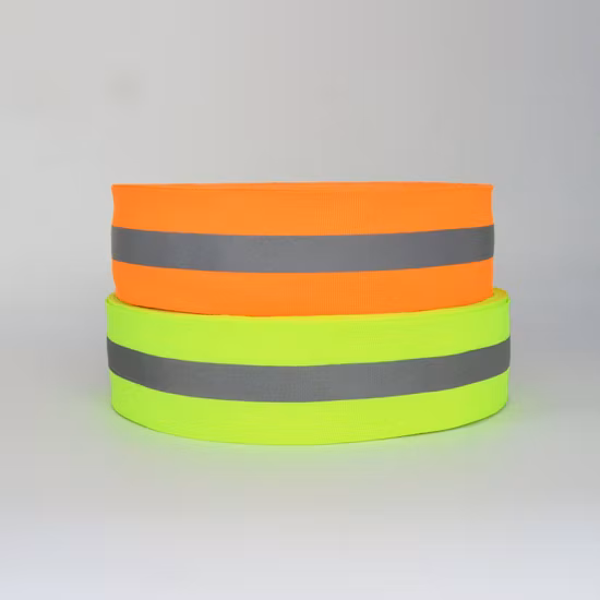 Durable Reflective Webbing Ribbon Reflective Tape for Clothes /Bags/ Garment