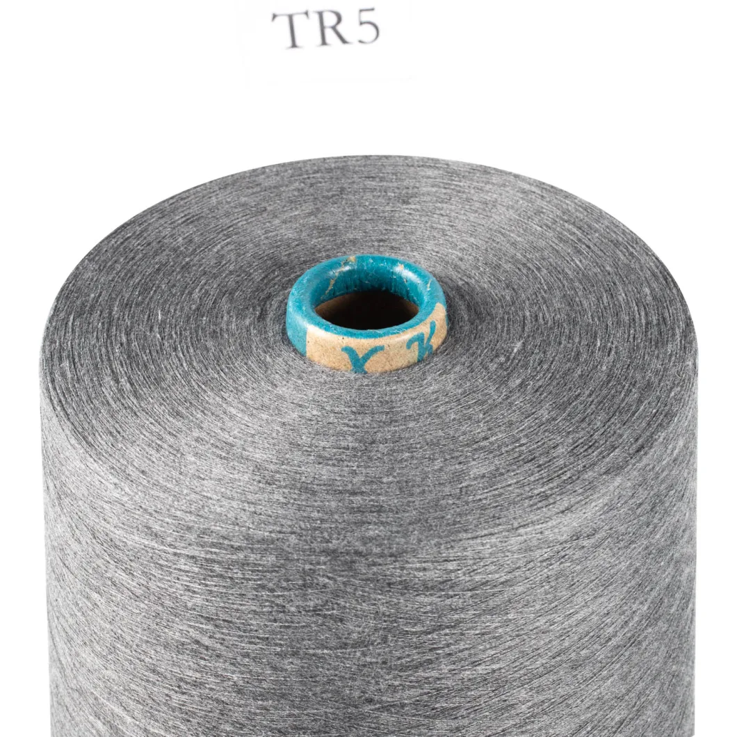 Xk High Quality Glow in Dark Wholesale High Visibility Silver 100% Polyester Double Side Reflective Thread Yarn for Sewing