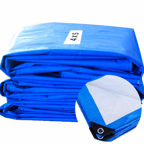 60-160gsm 반사 PE 타포린 플라스틱 직물