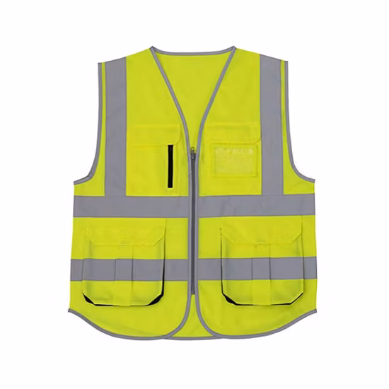 개 제품 탄성 밴드 달리기를 위한 두 개의 반사 밴드가 있는 저렴한 반사 안전 조끼