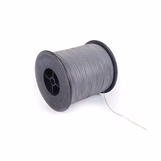 웨빙용 폭이 맞춤화된 가시성이 높은 폴리에스터 원단으로 제작된 실버 반사 원사