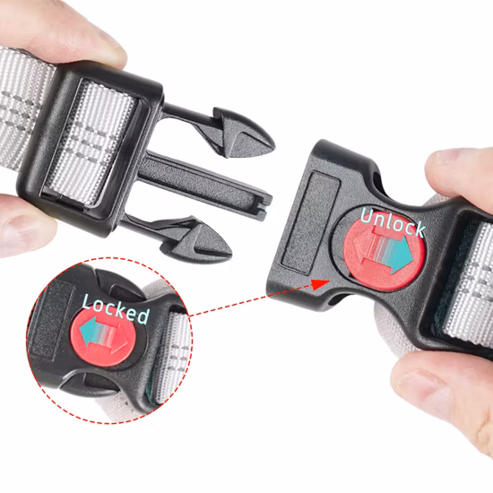 연약한 애완견 마구 조끼 잡아당기기 조정가능한 안전 애완 동물 조끼 없음